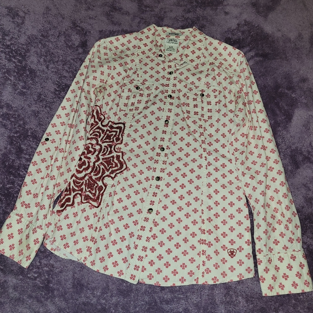 Ariat rodeo shirt
